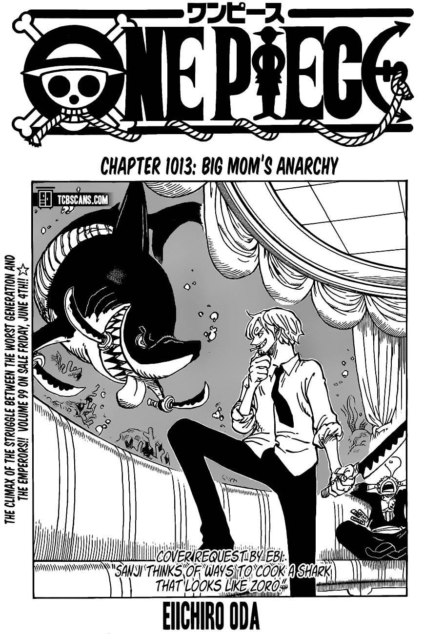 One Piece Chapter 1013