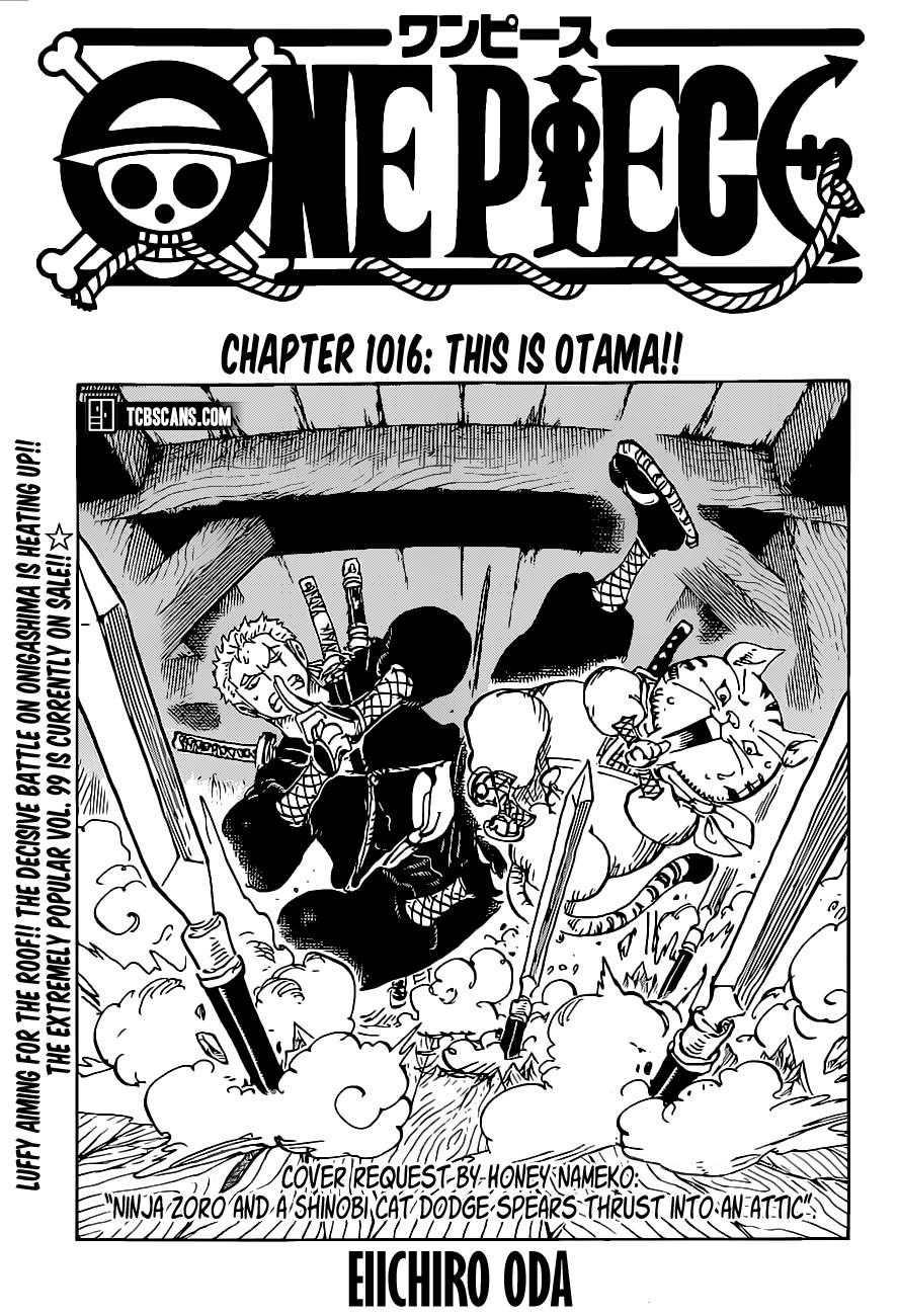 One Piece Chapter 1016