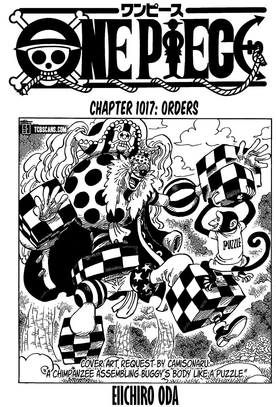 One Piece Chapter 1017