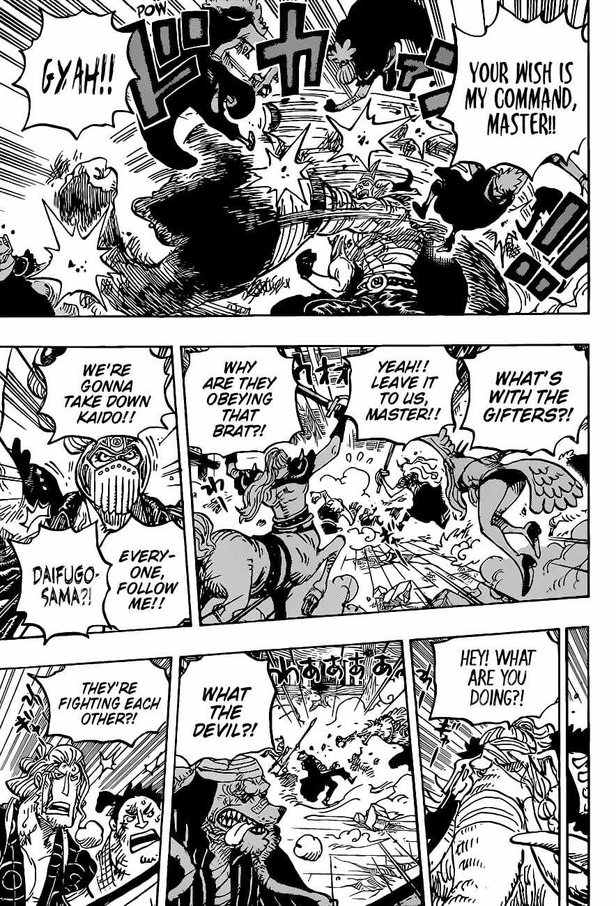 One Piece Chapter 1017