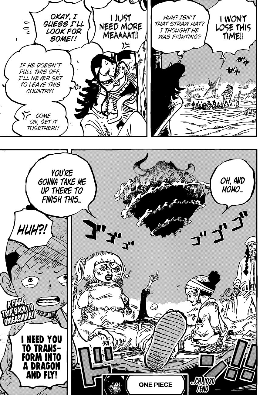 One Piece Chapter 1020