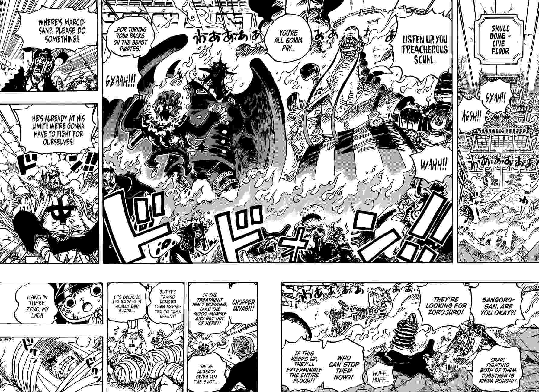 One Piece Chapter 1022