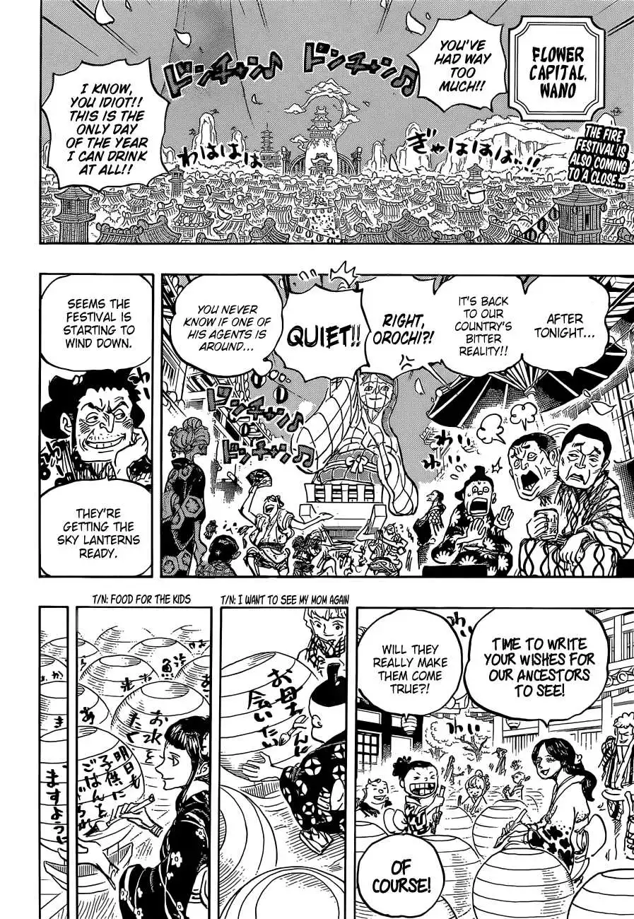 One Piece Chapter 1037