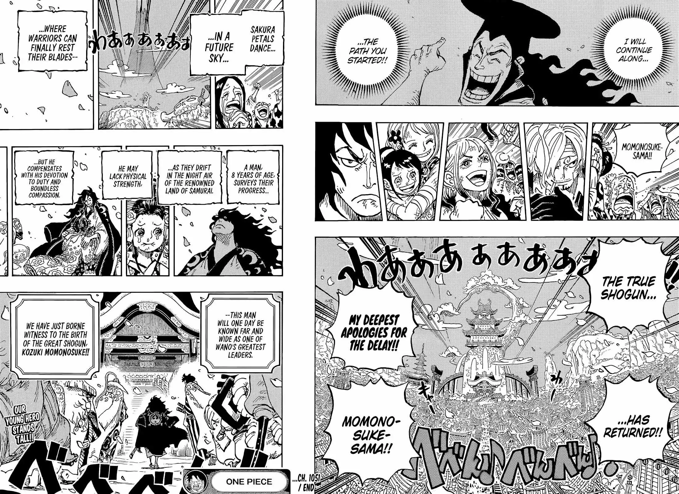 One Piece Chapter 1051