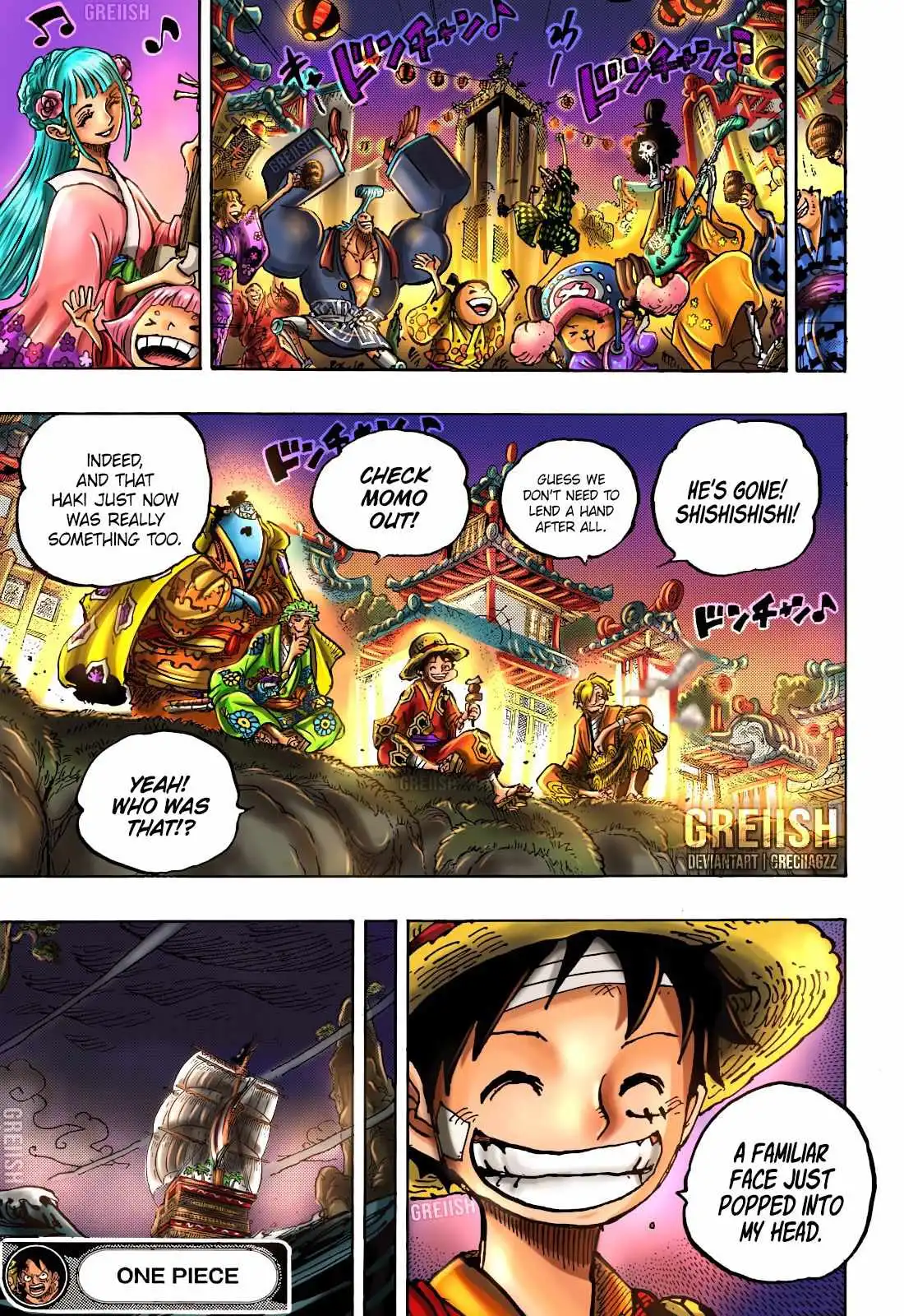 One Piece Chapter 1055