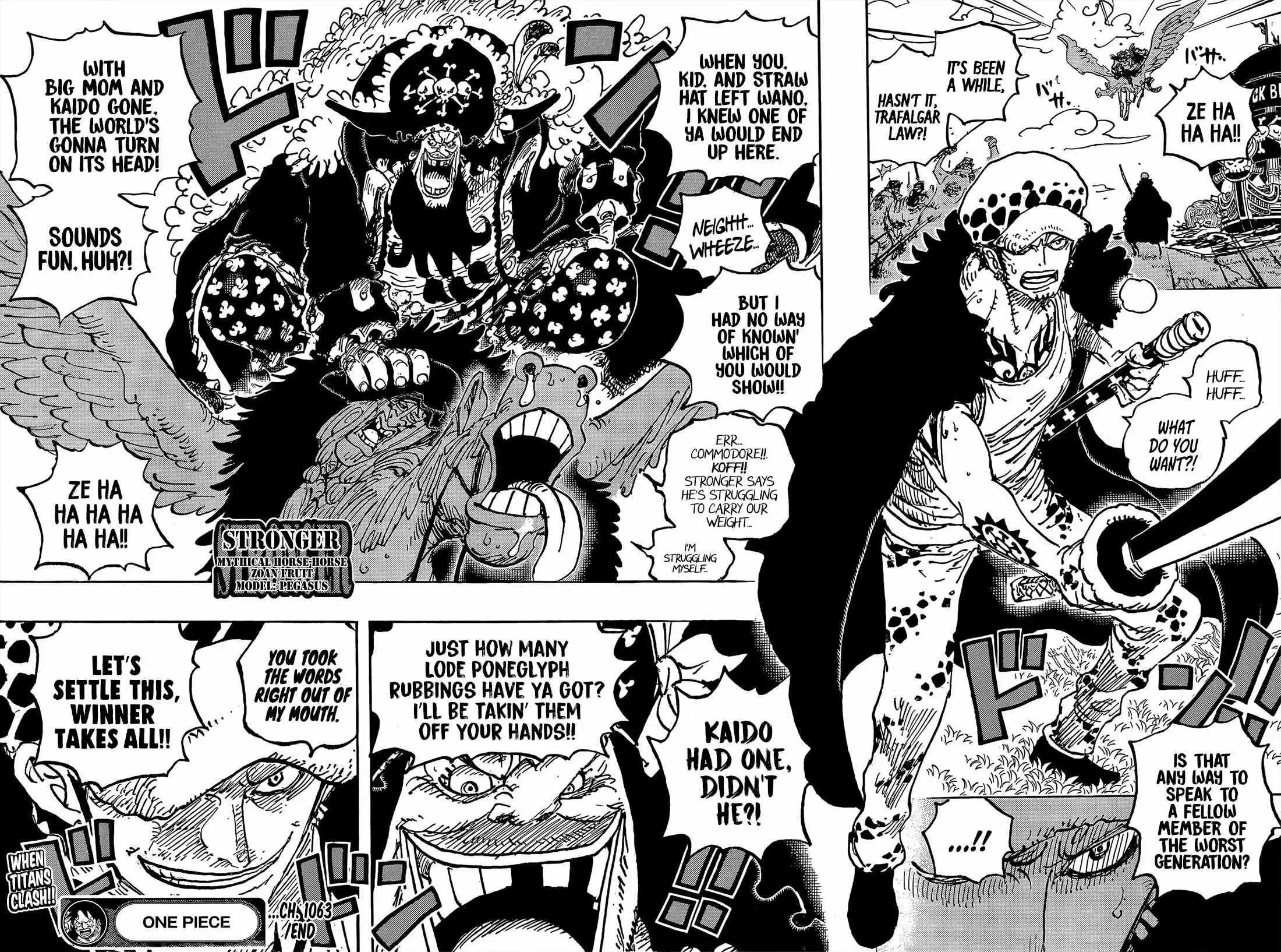 One Piece Chapter 1063