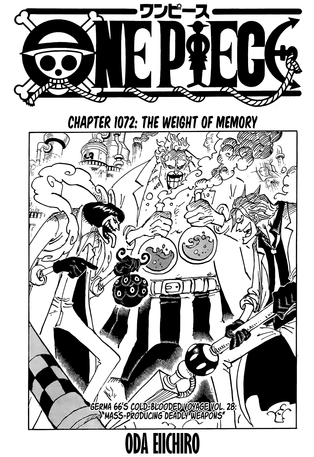 One Piece Chapter 1072