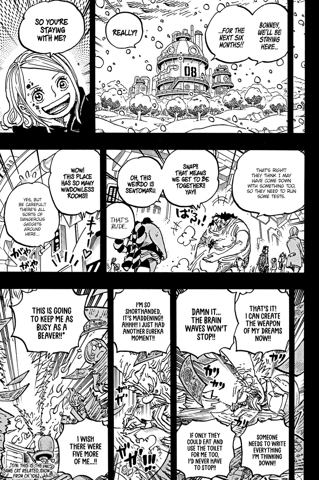 One Piece Chapter 1100