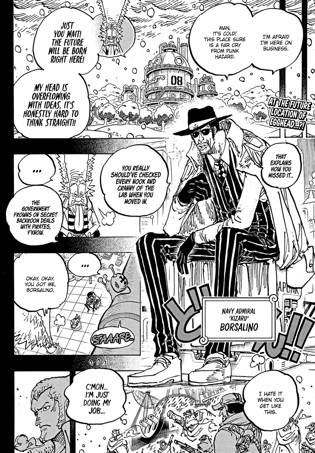 One Piece Chapter 1100