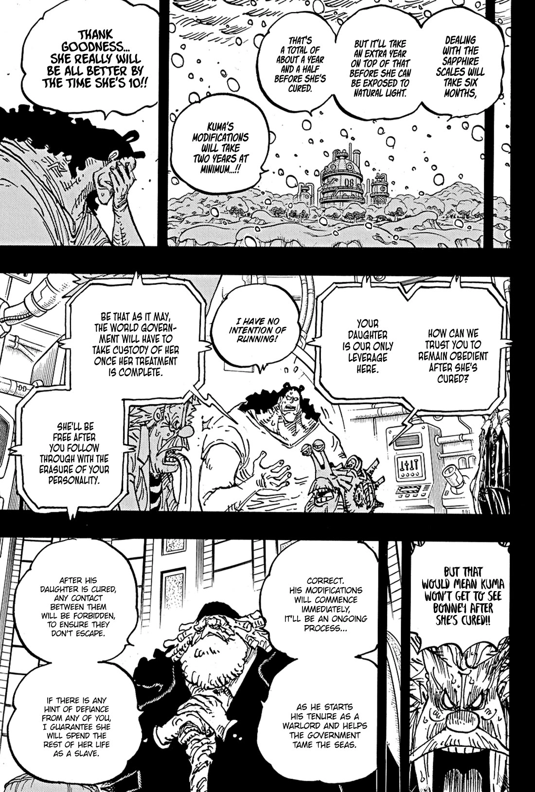 One Piece Chapter 1100