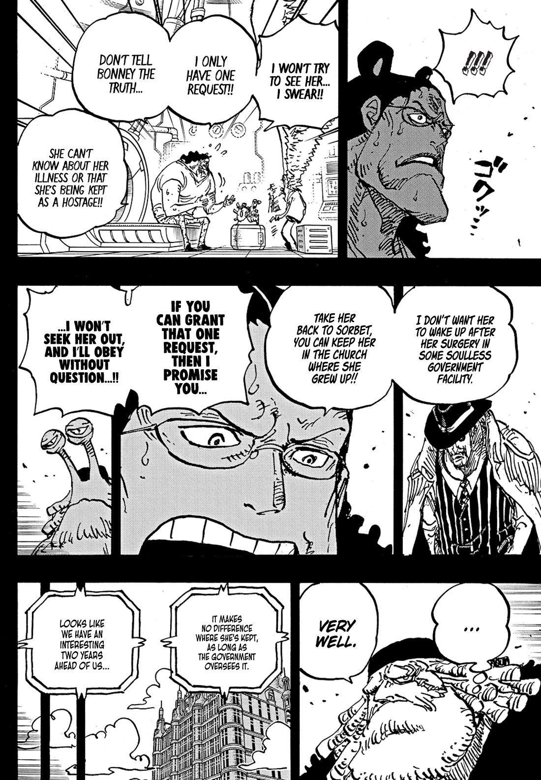 One Piece Chapter 1100