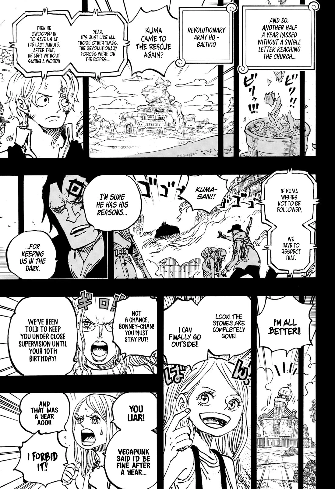 One Piece Chapter 1101