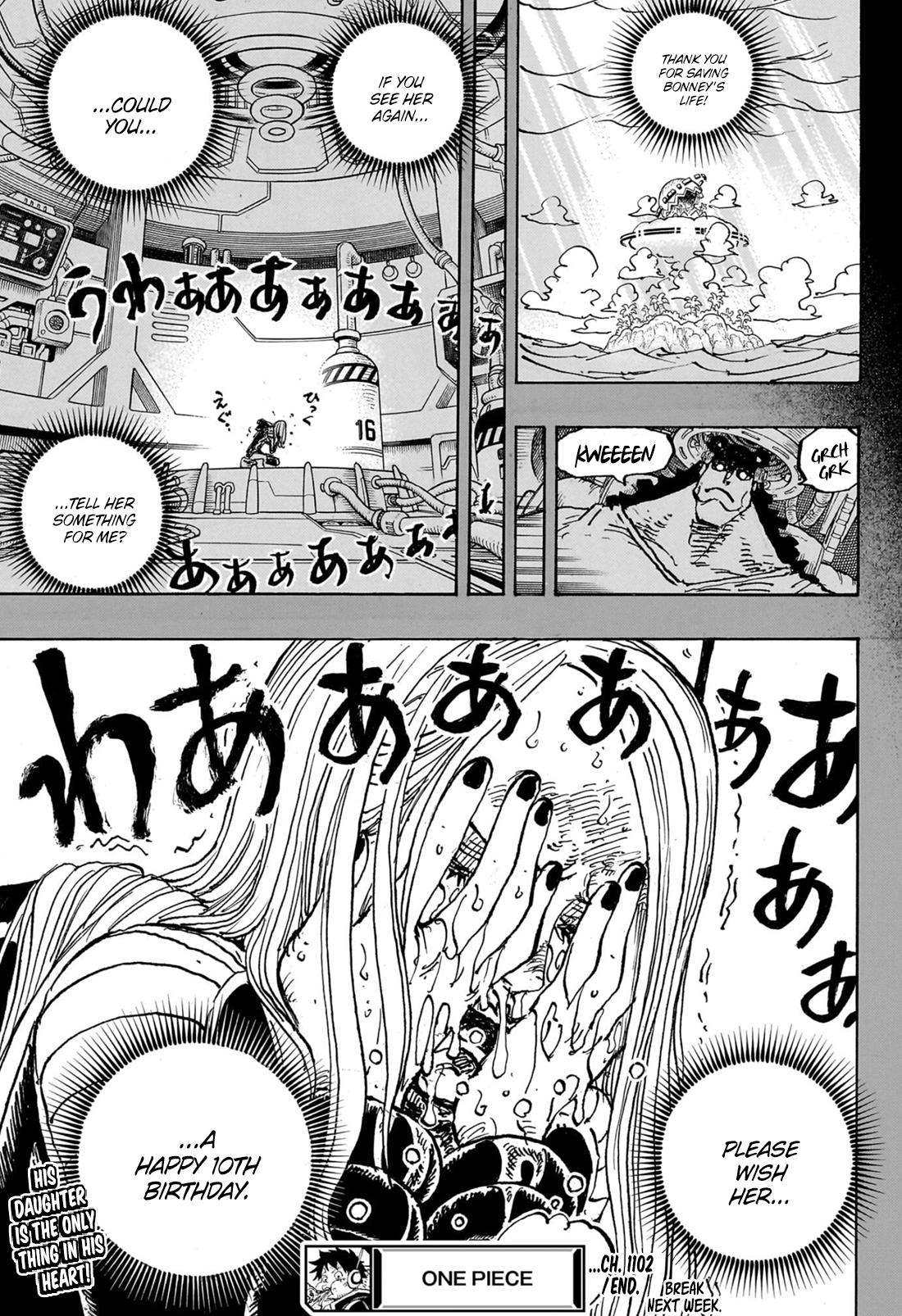 One Piece Chapter 1102