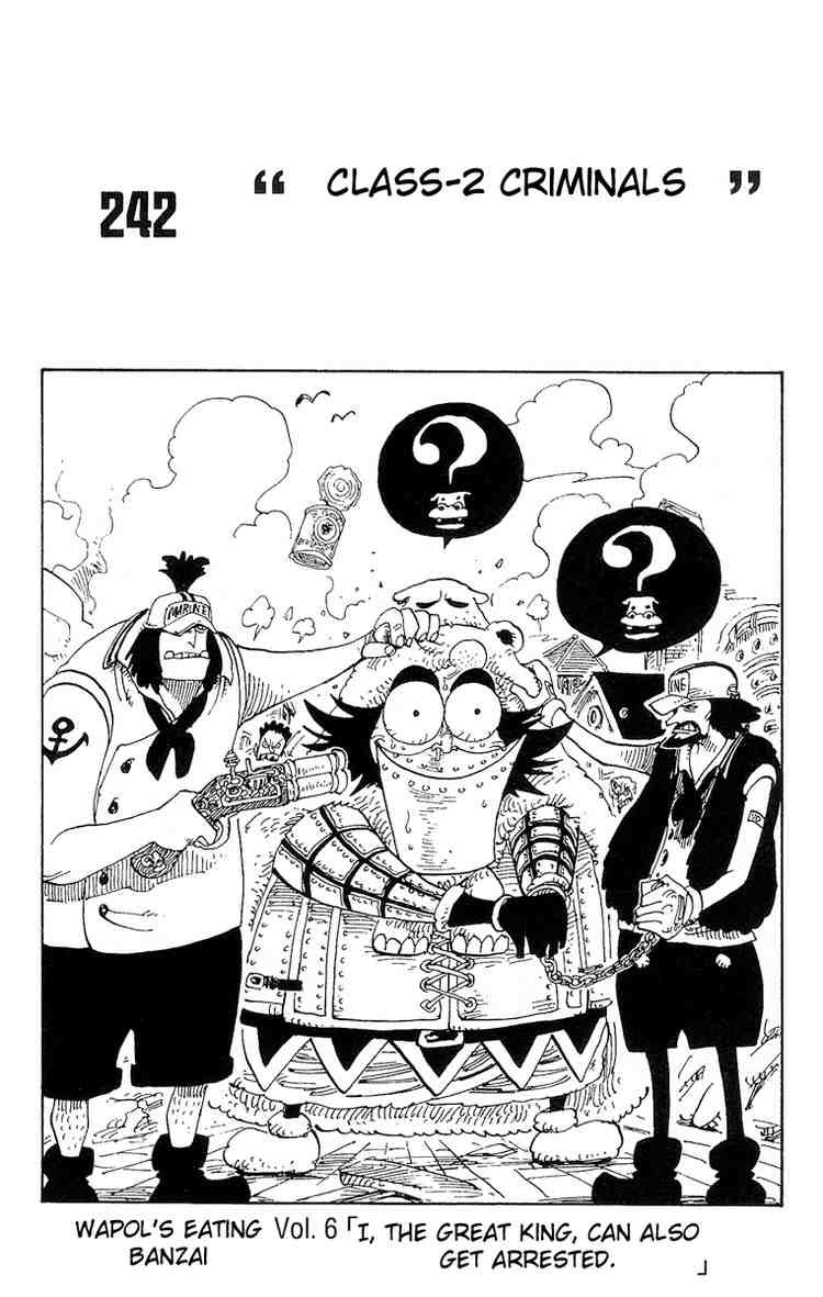 One Piece Chapter 242