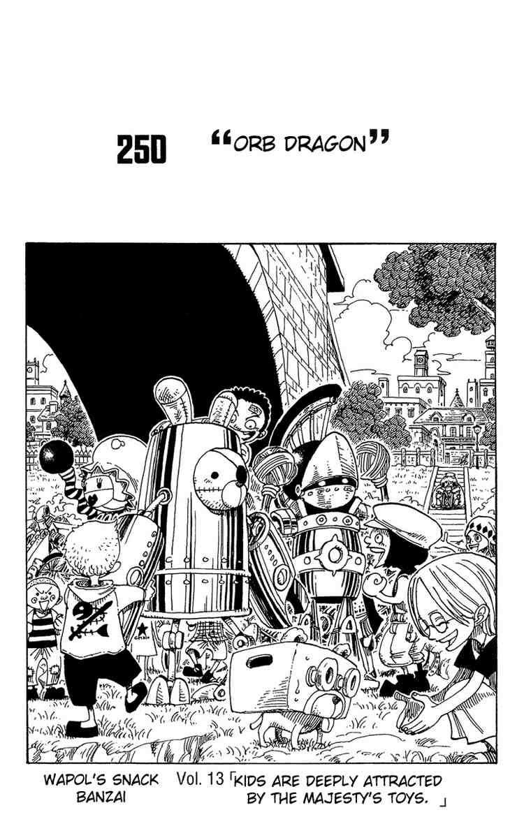 One Piece Chapter 250