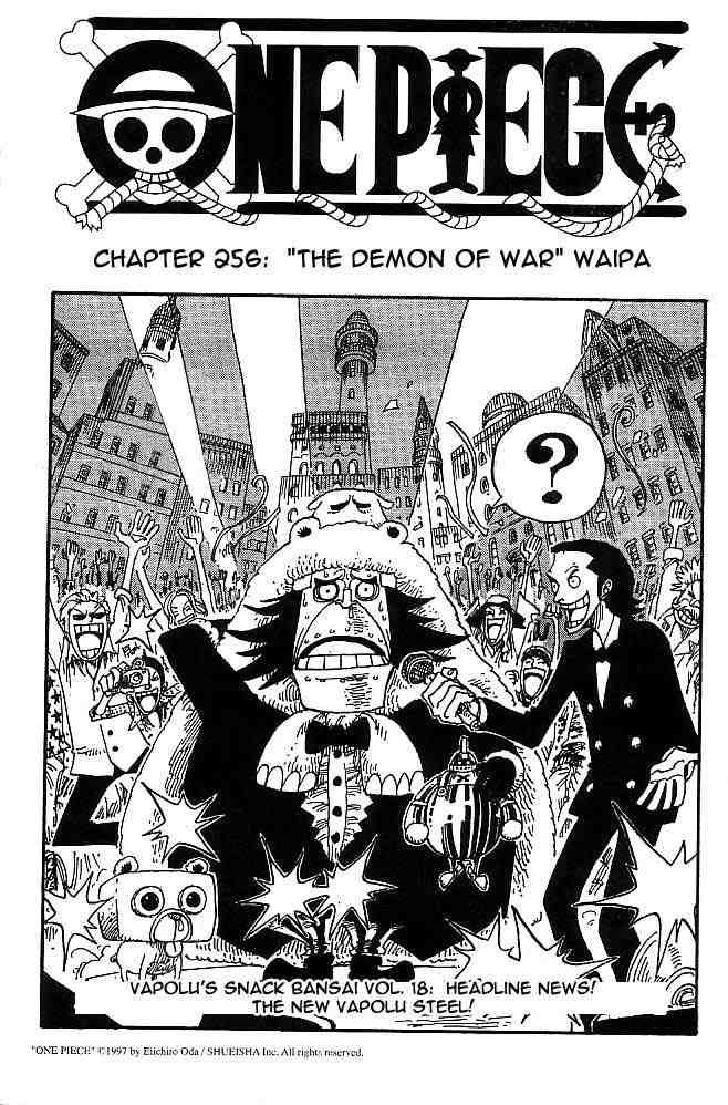 One Piece Chapter 256