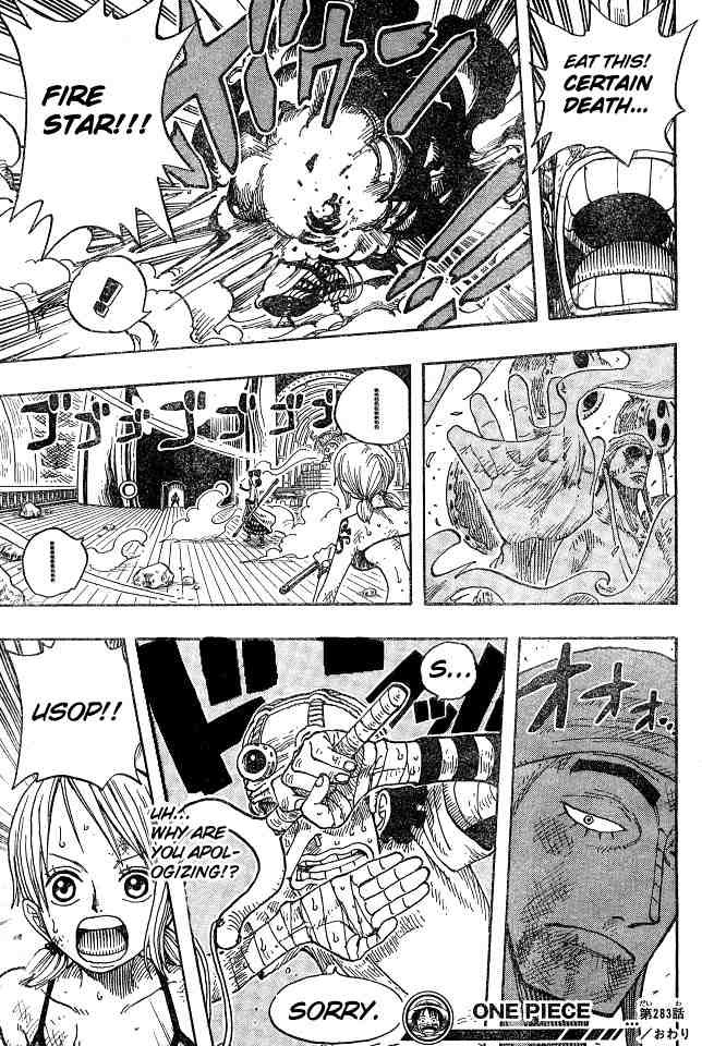 One Piece Chapter 283