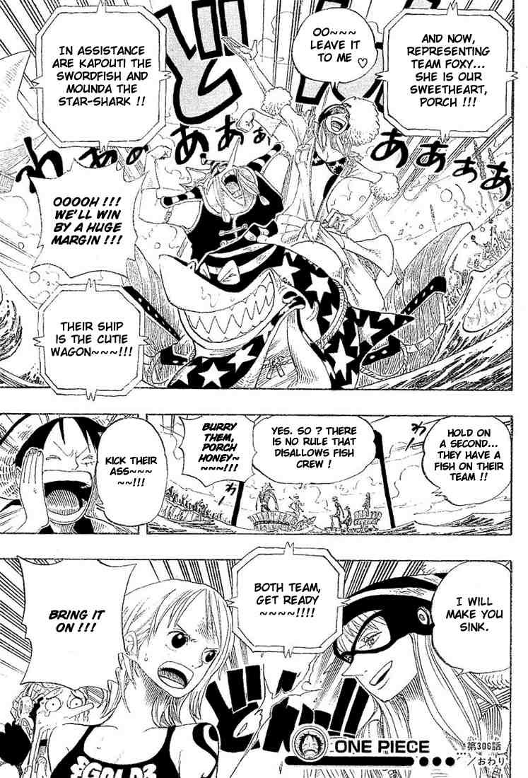 One Piece Chapter 306