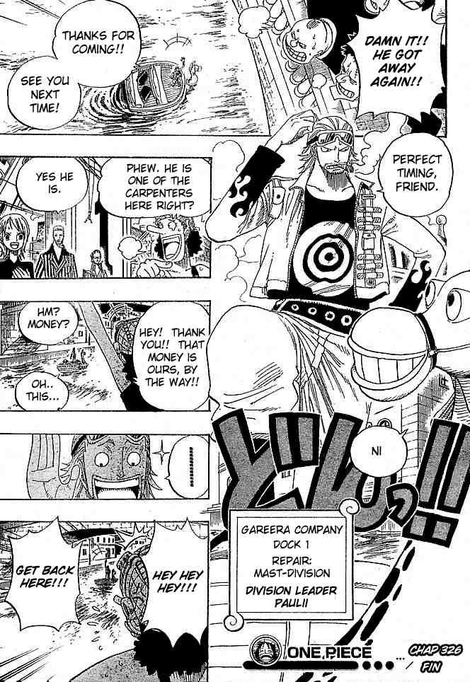 One Piece Chapter 326