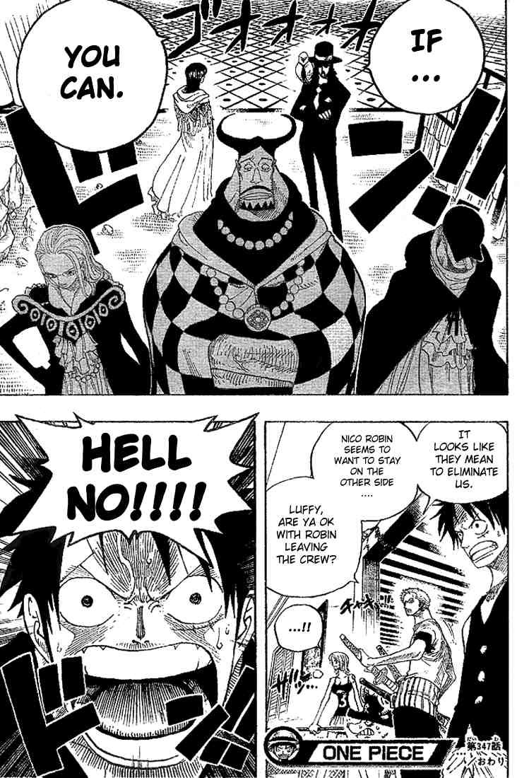 One Piece Chapter 347