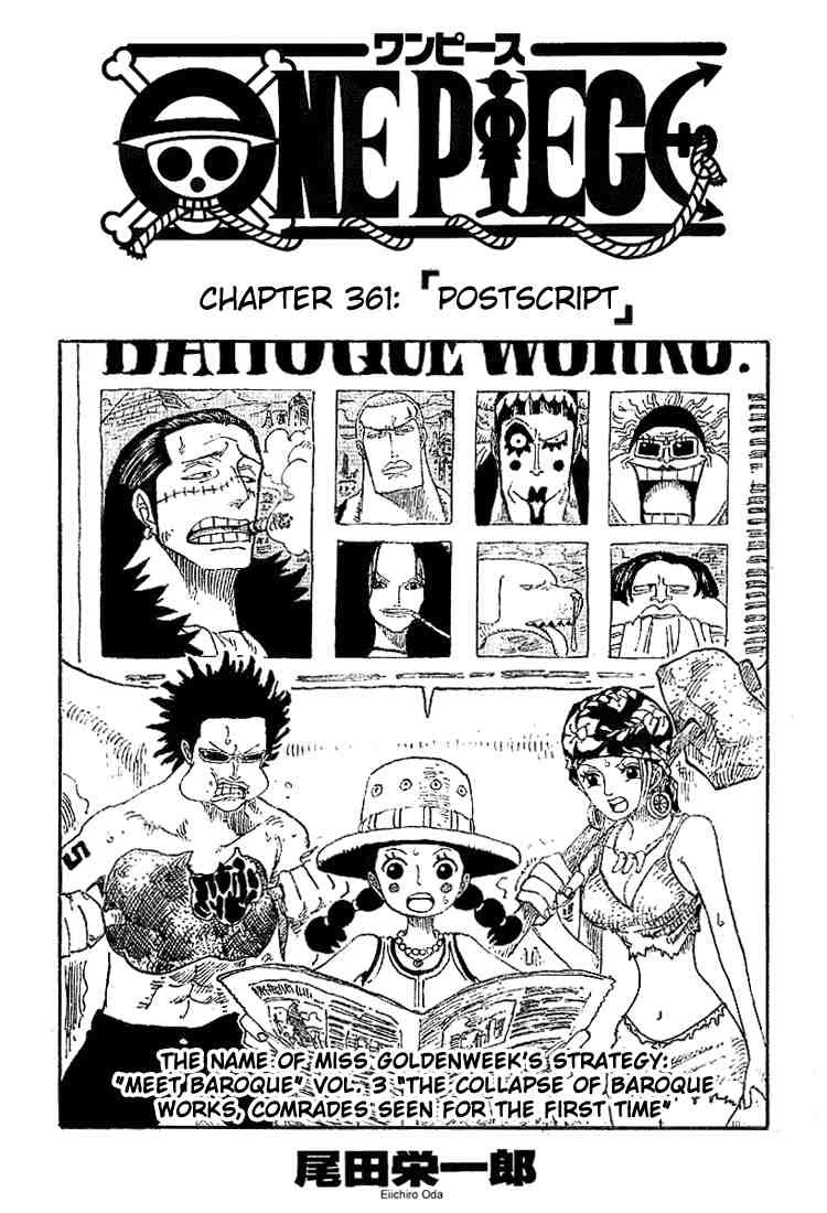 One Piece Chapter 361