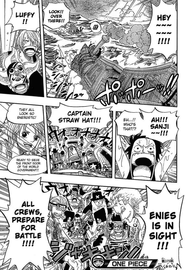 One Piece Chapter 375