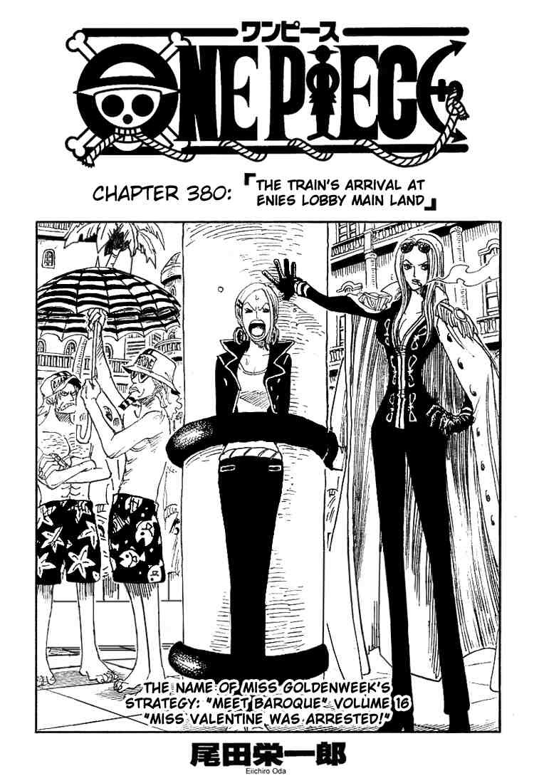 One Piece Chapter 380