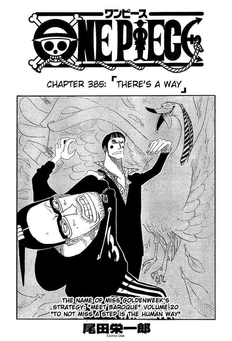 One Piece Chapter 385