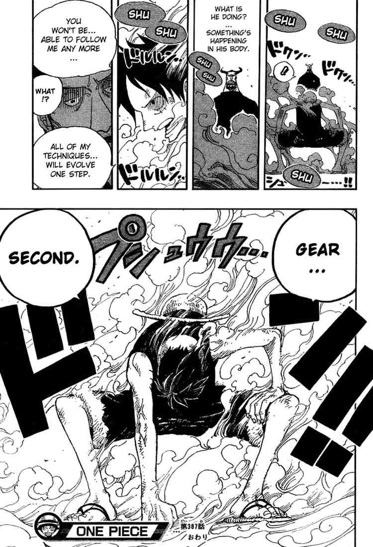 One Piece Chapter 387