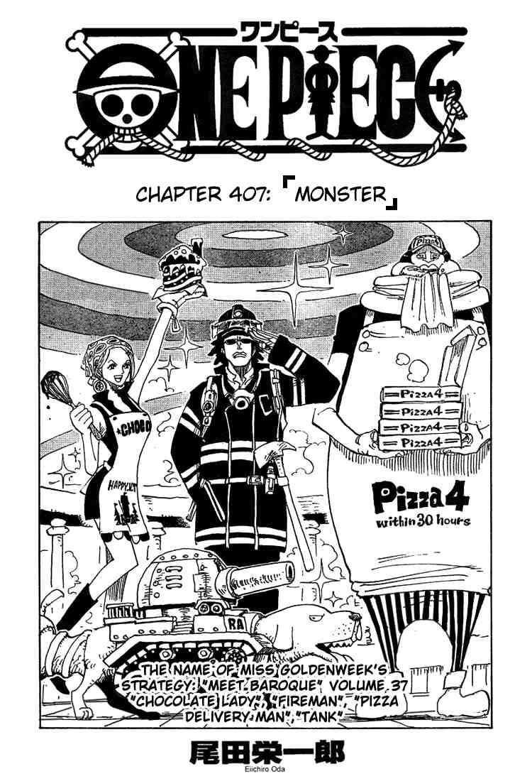 One Piece Chapter 407