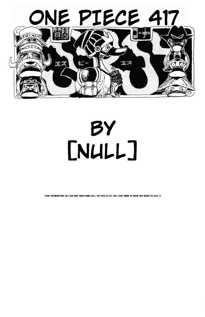 One Piece Chapter 417