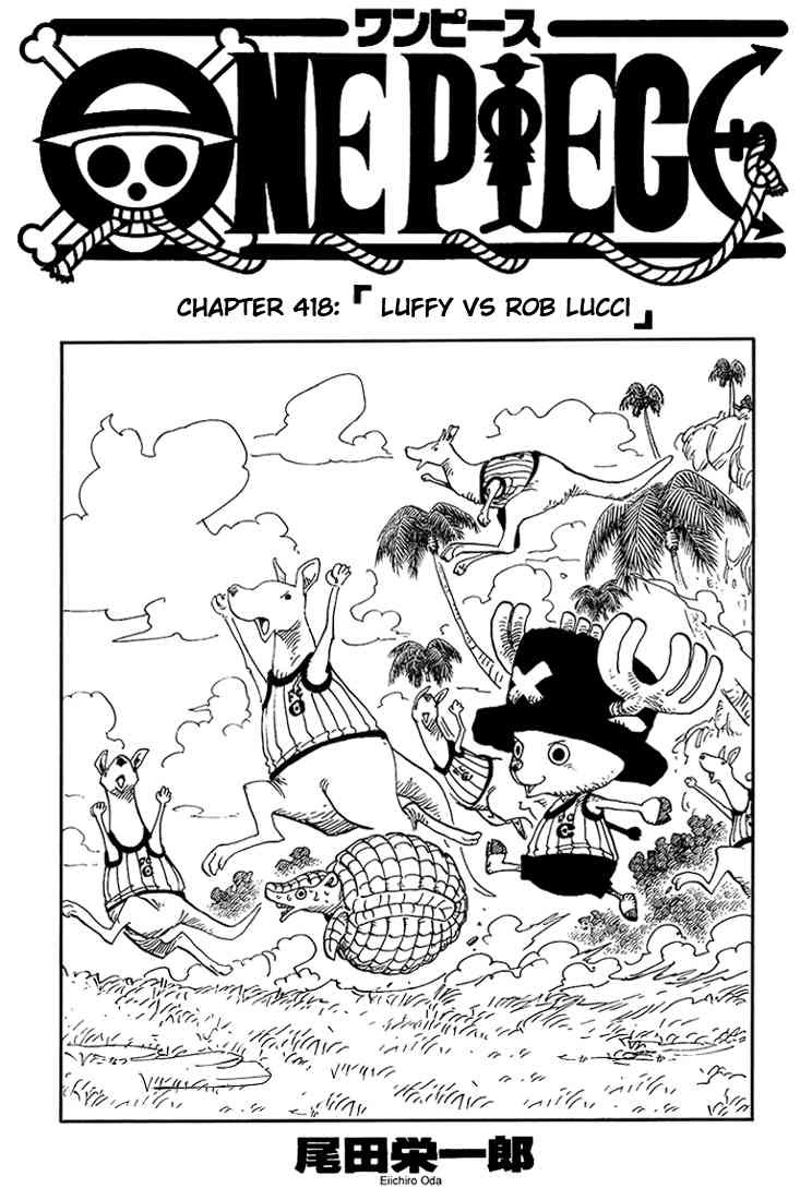 One Piece Chapter 418