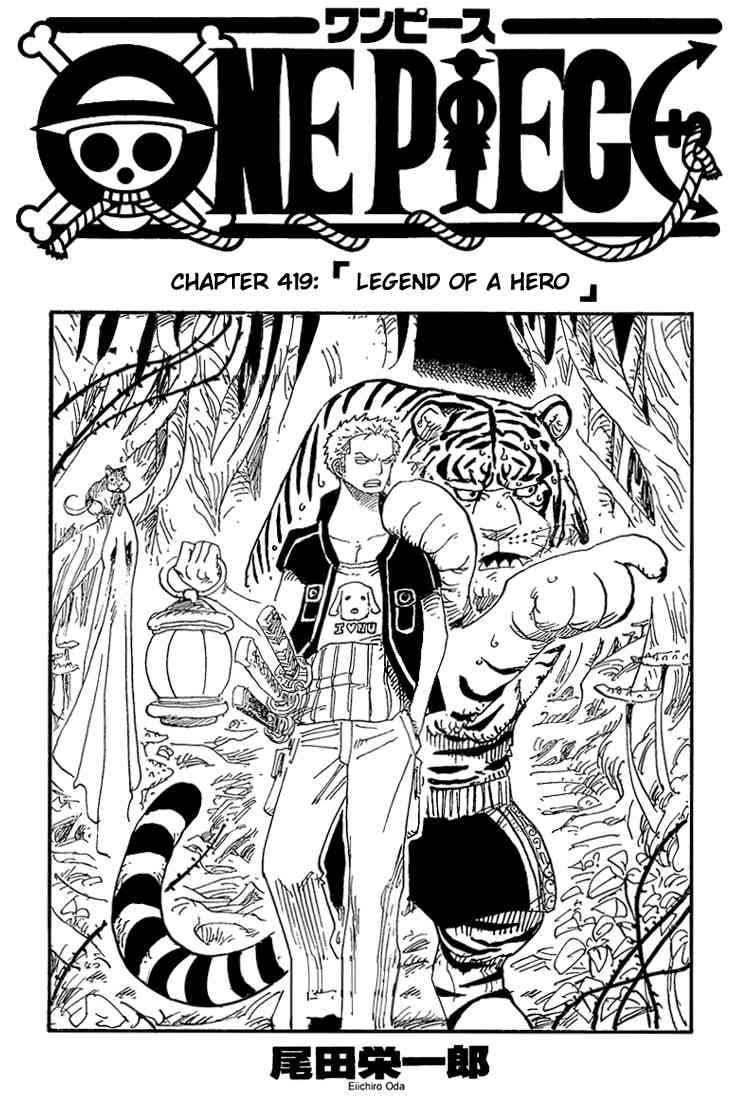 One Piece Chapter 419