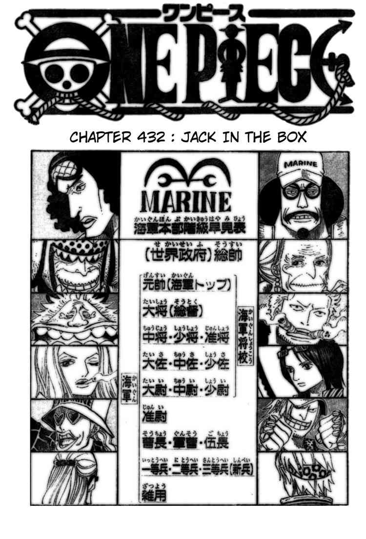 One Piece Chapter 432