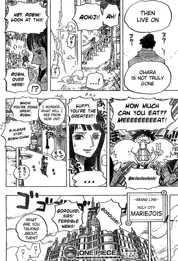 One Piece Chapter 433