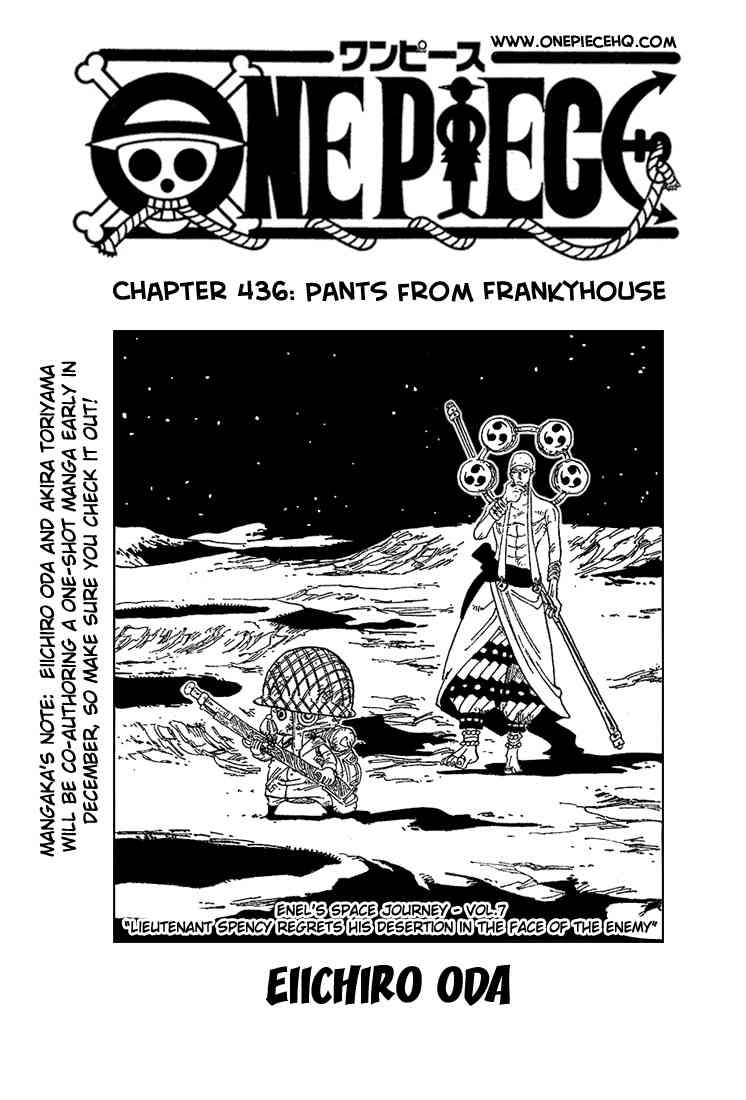 One Piece Chapter 436