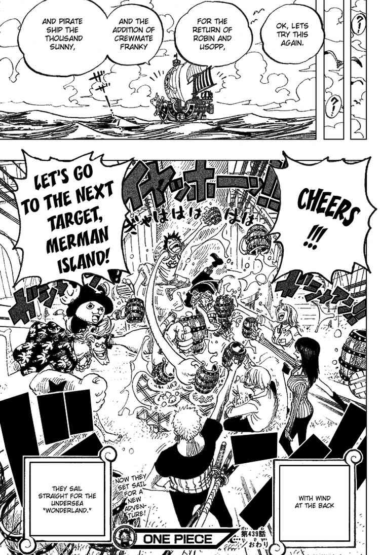 One Piece Chapter 439