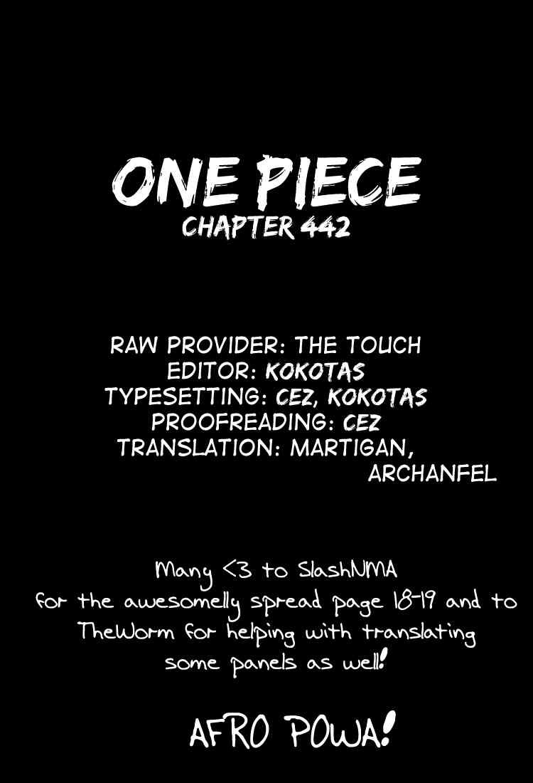 One Piece Chapter 442