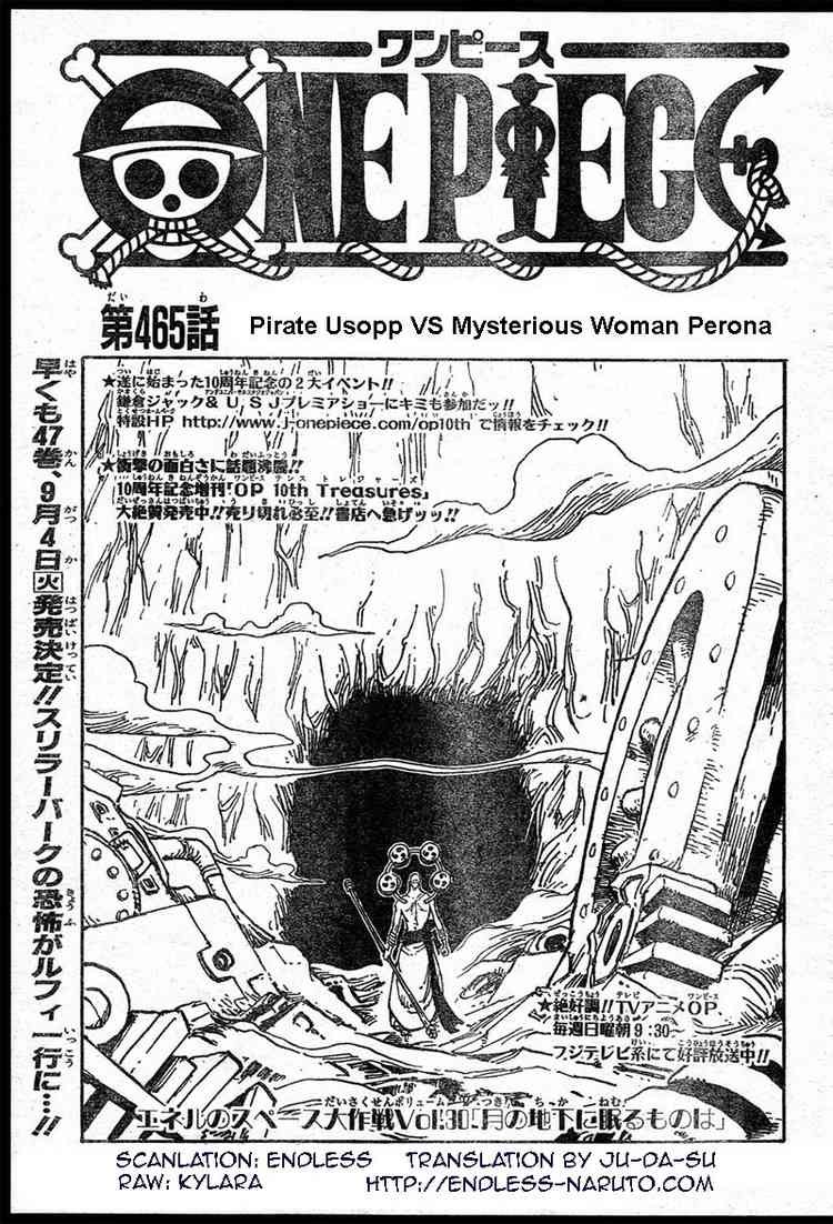 One Piece Chapter 465