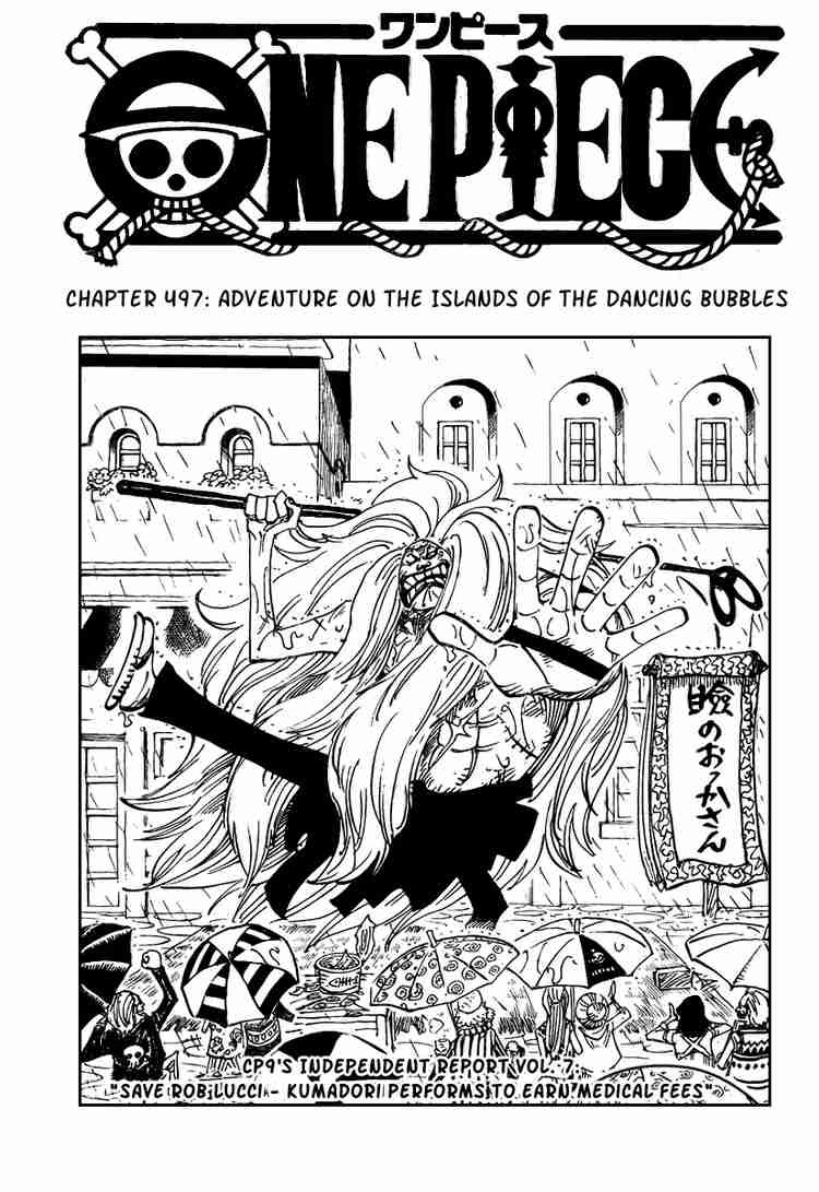 One Piece Chapter 497