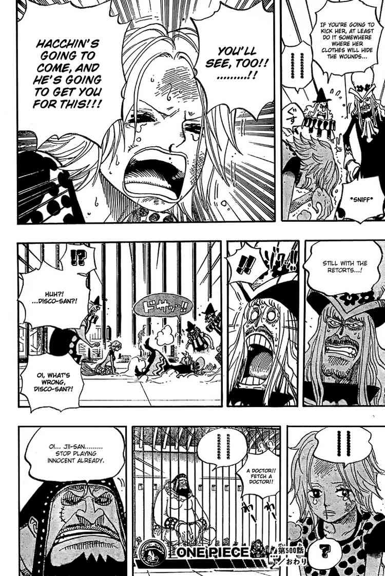 One Piece Chapter 500