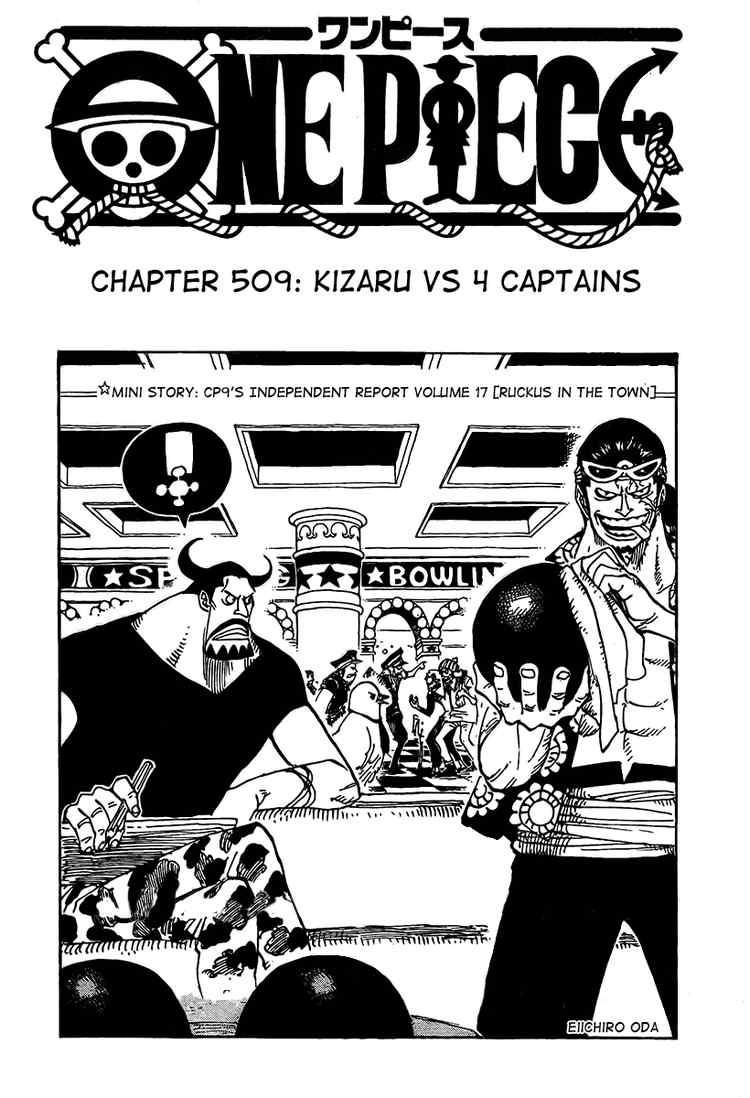 One Piece Chapter 509