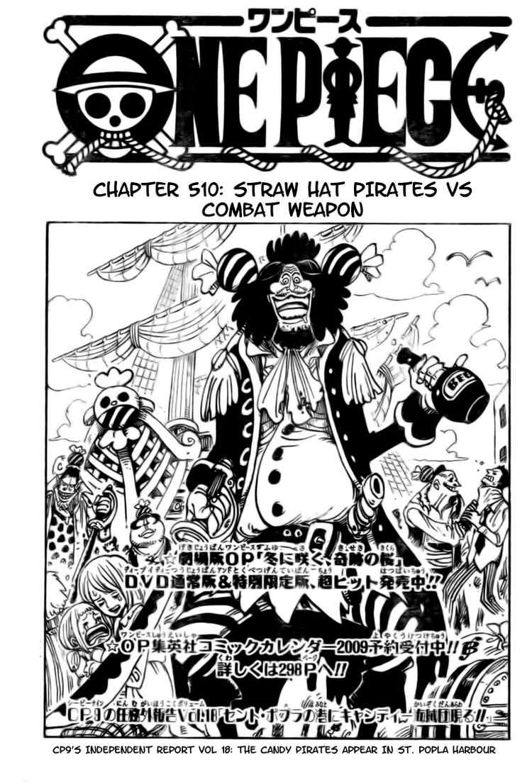 One Piece Chapter 510