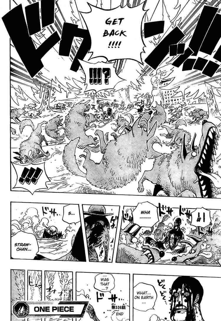 One Piece Chapter 536