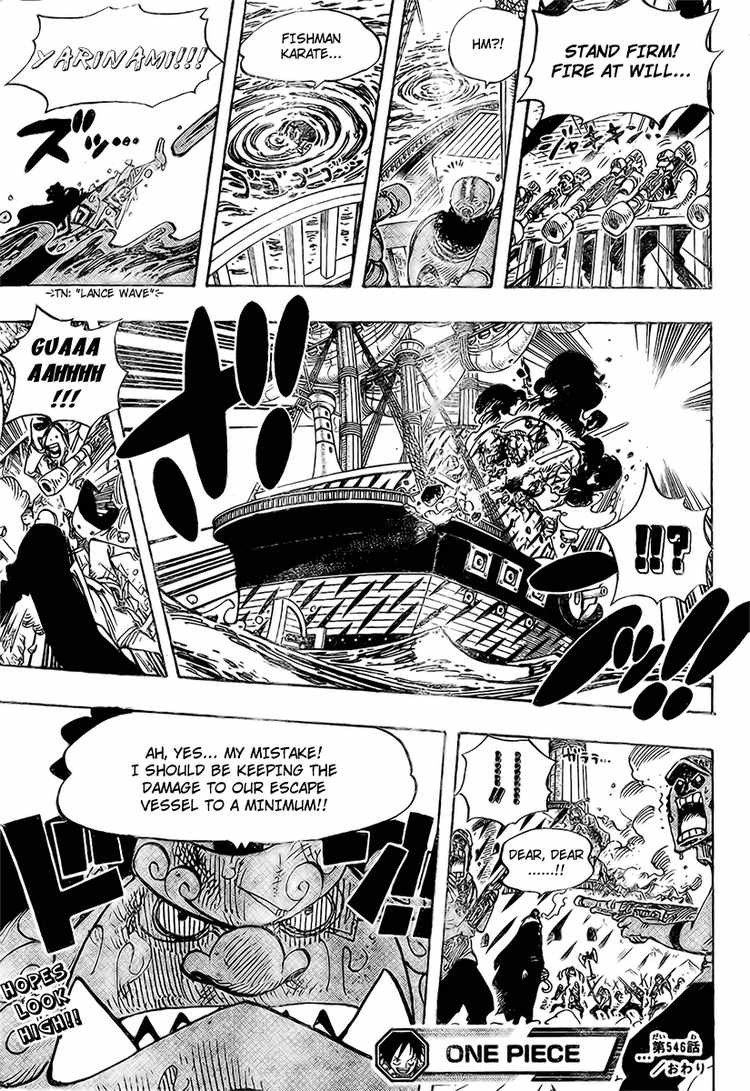 One Piece Chapter 546