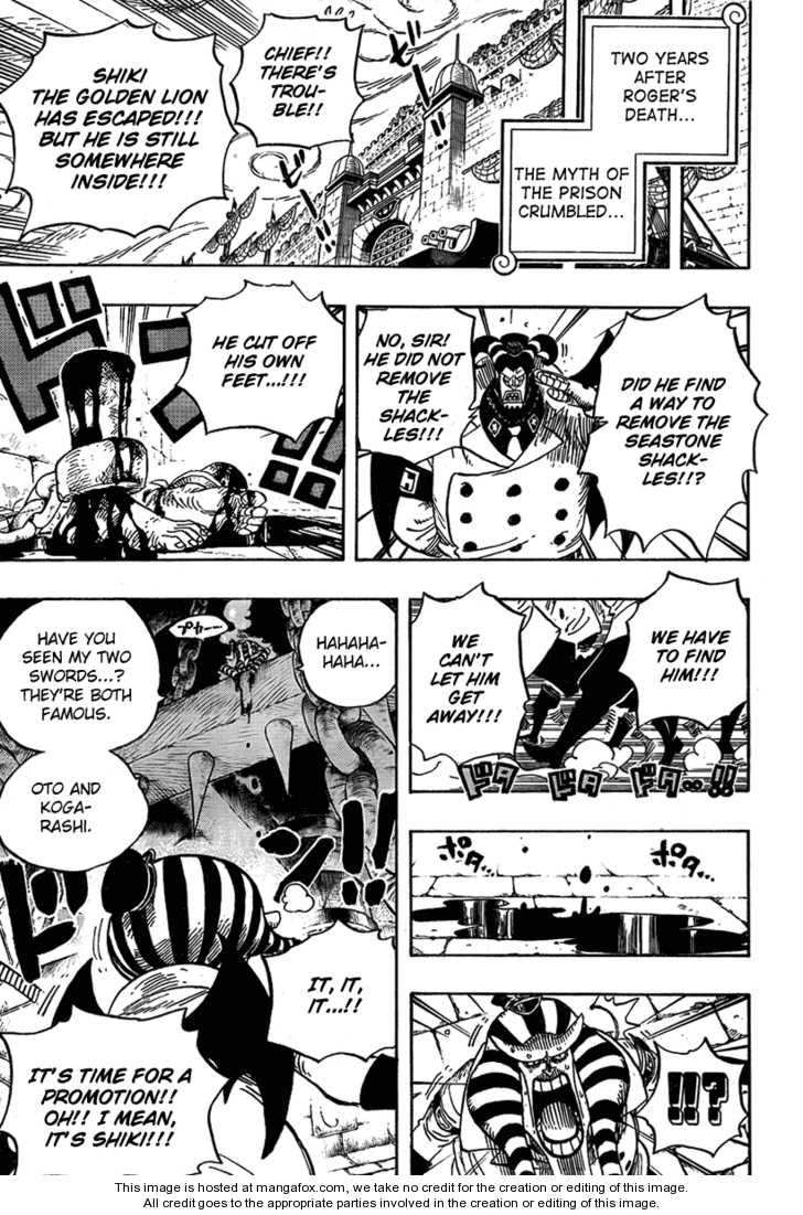 One Piece Chapter 565.5