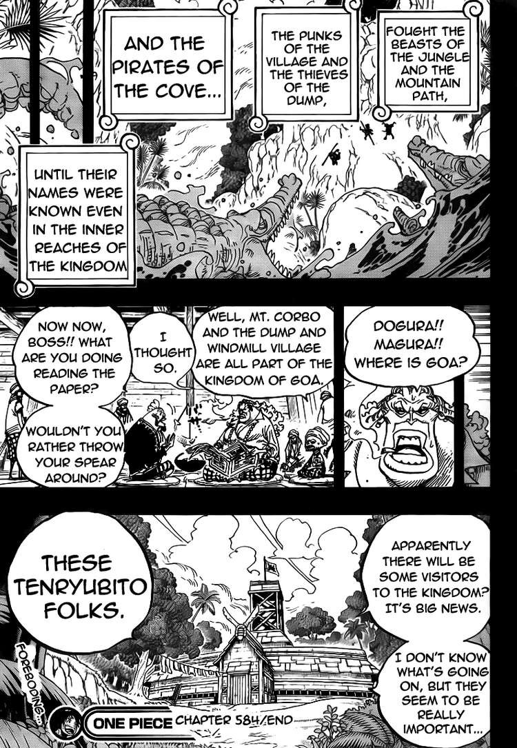 One Piece Chapter 584