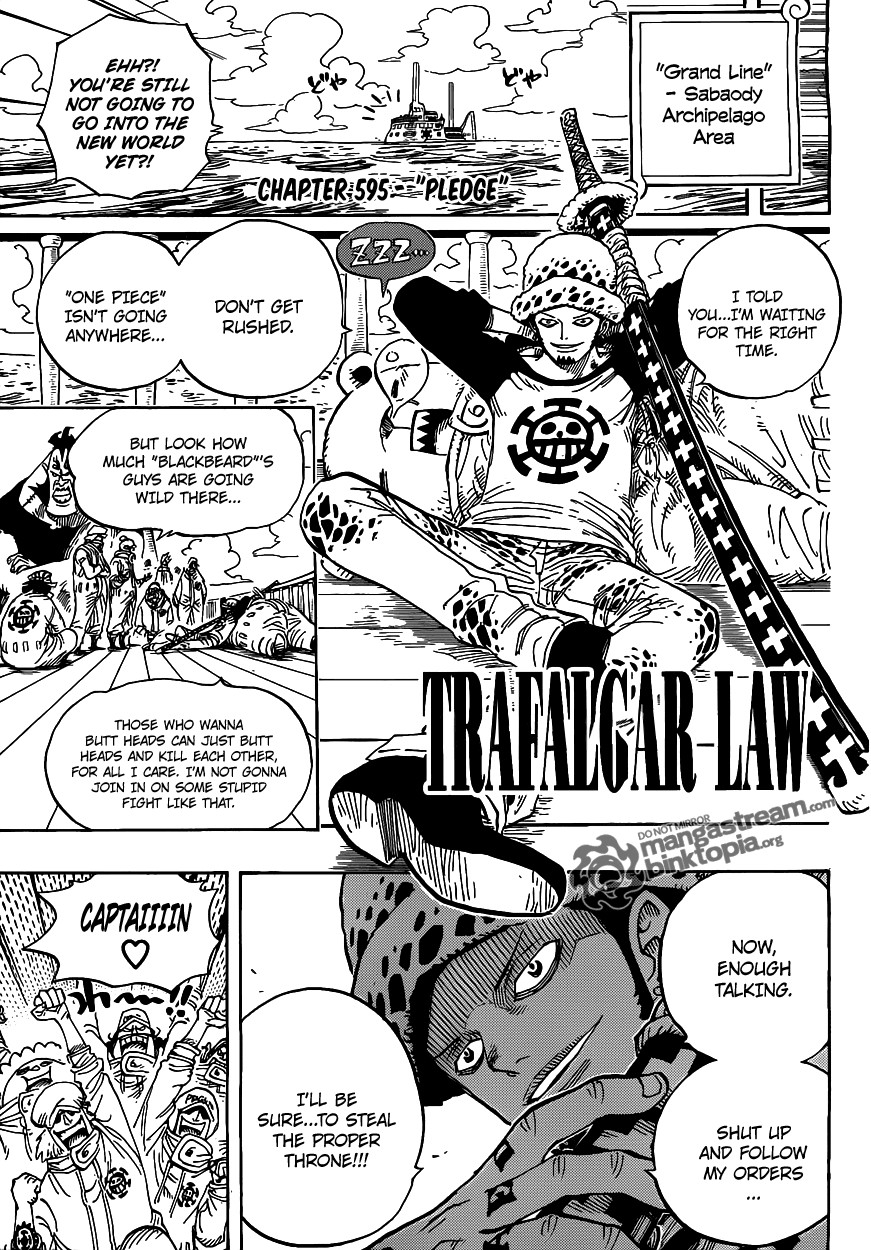 One Piece Chapter 595