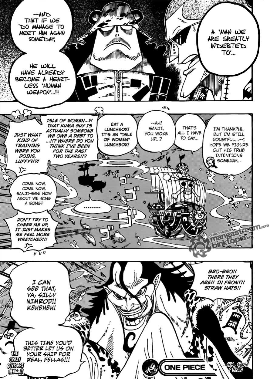 One Piece Chapter 603