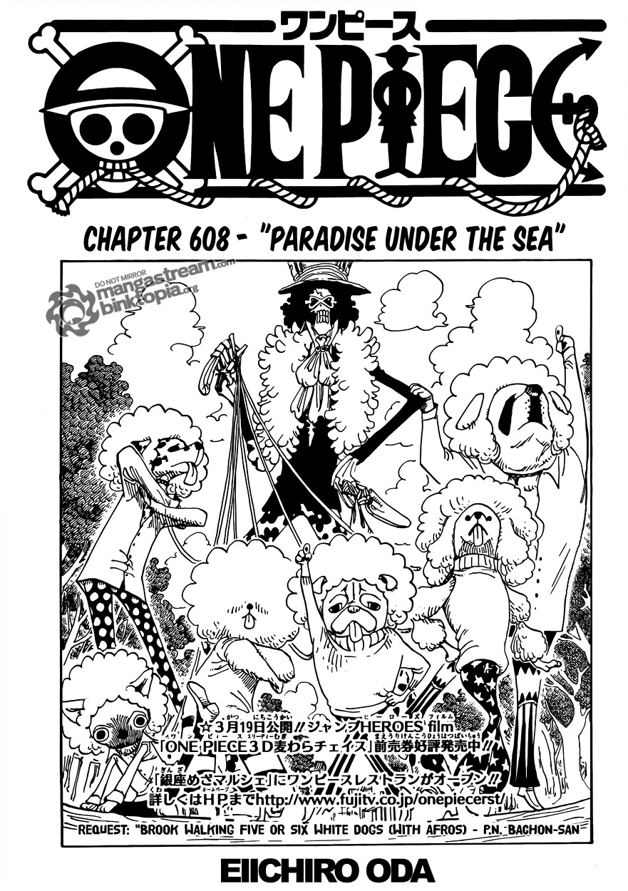 One Piece Chapter 608